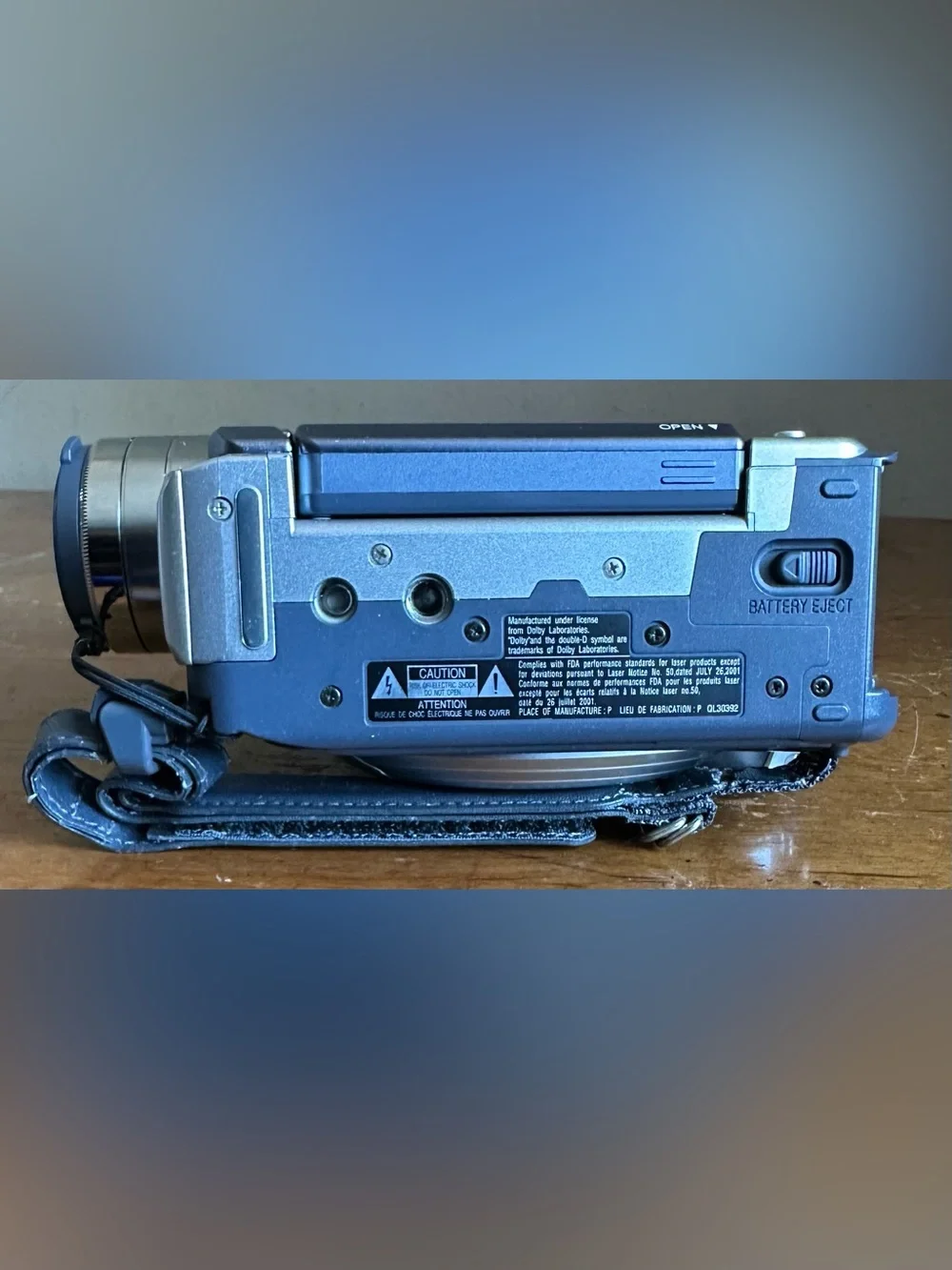 Panasonic Palmcorder VDR-M50 DVD 18x Optical Handheld Digital Video SD Camcorder